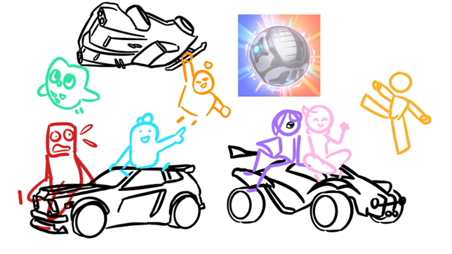 Initial illustration sketch.