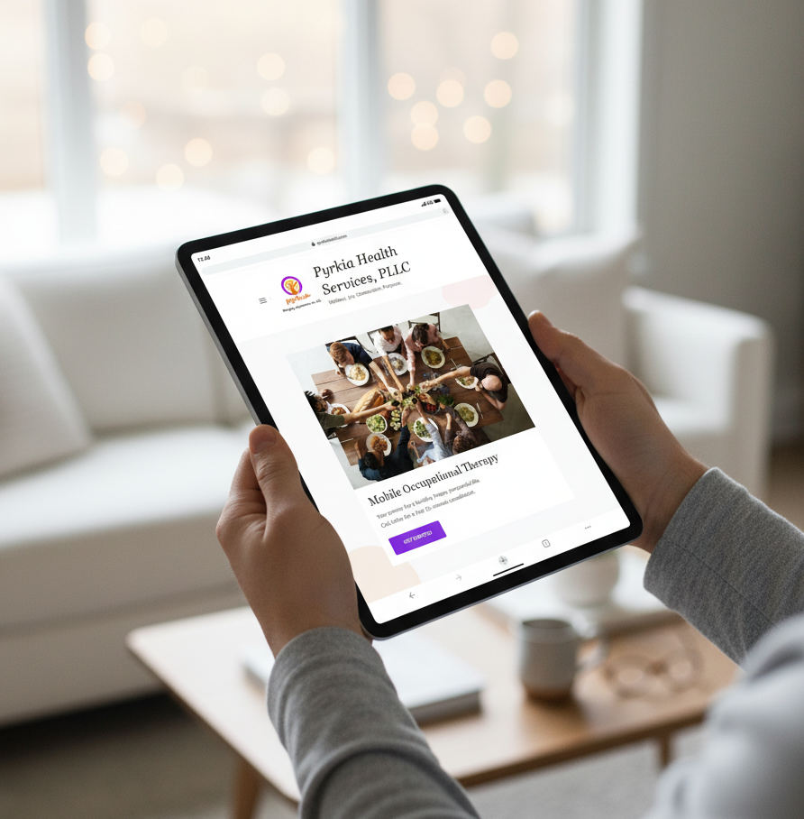 Digital application on the Pyrkia webpage.