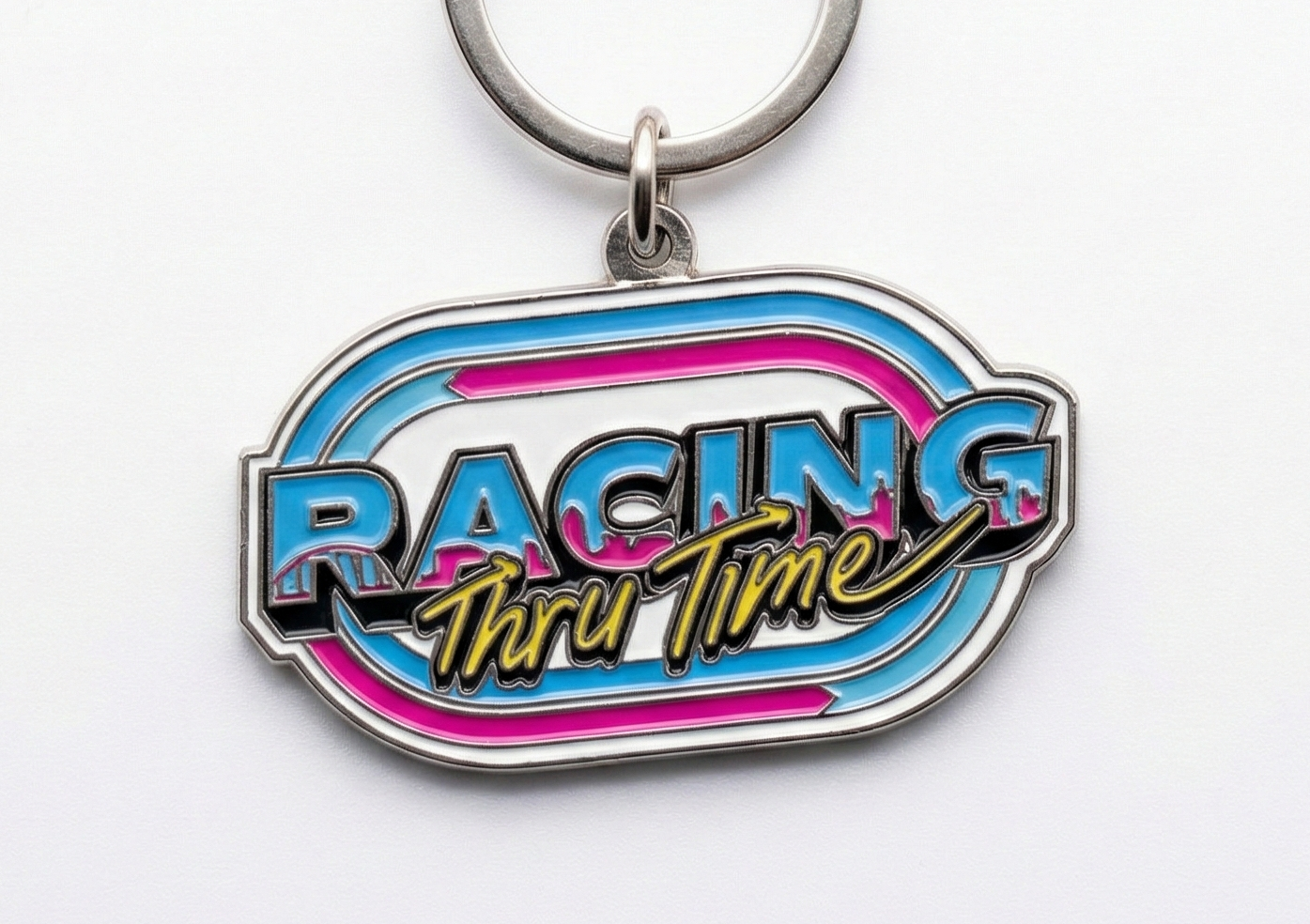 Primary visual logo featured on a keychain.